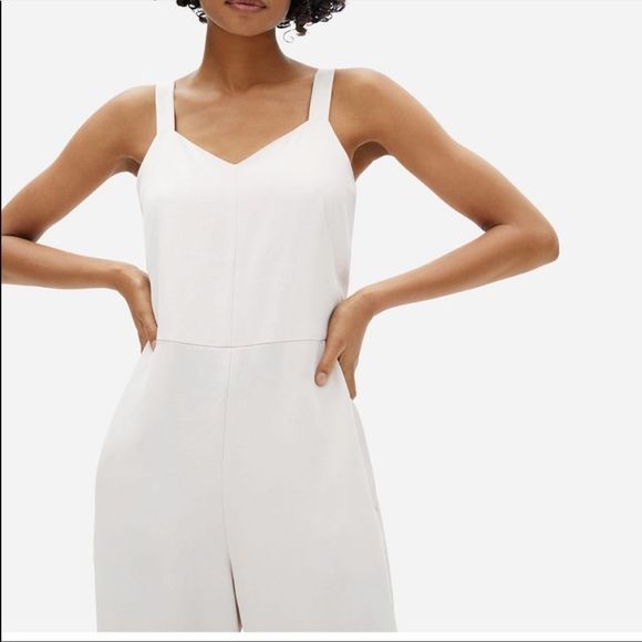 Everlane goweave slip jumpsuit size 8 - Picture 3 of 7